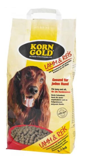 Hundefutter Korngold Lamm & Reis. Trockenfutter für Hunde